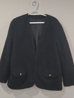 Vintage/Retro 90's Bouclé Wool Blend Jacket Old Money/Minimalist